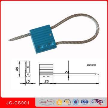 Sello de cable de contenedor de aleación de aluminio de alta tensión Stength Jccs001